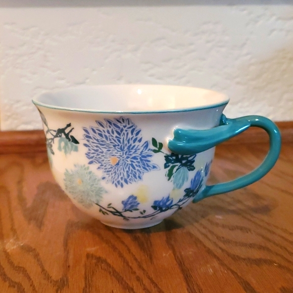 Anthropologie Floral Coffee Mug - Picture 2 of 7